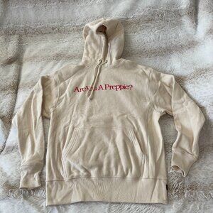 LIMITED EDITION Rowing Blazers "Are You A Preppie?" Hooded Sweatshirt XS